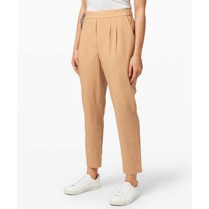 Lululemon Your True Trouser High Rise Pant in Beech Wood